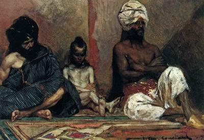 unknow artist Arab or Arabic people and life. Orientalism oil paintings 610 Spain oil painting art
